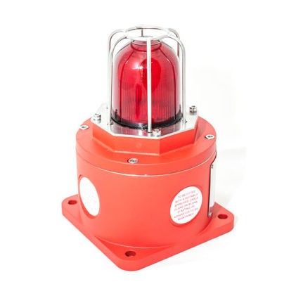 10 Watt Explosion Proof LED Beacon in Stainless Steel (AC)