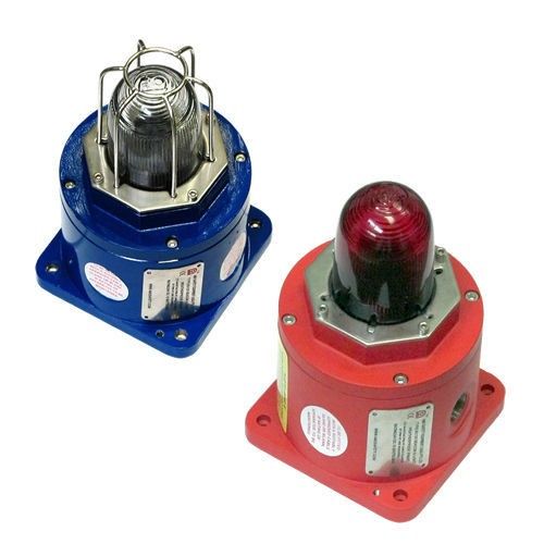 10 Watt Industrial Safe Area LED Beacon in Stainless Steel (AC)