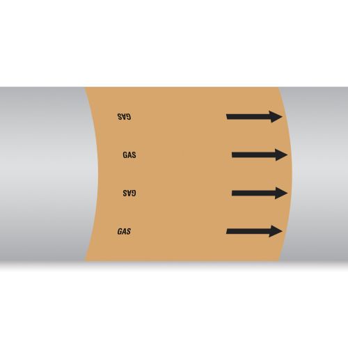 BRADY Pipe and valve markers 308797