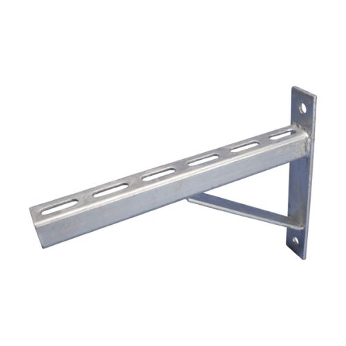 nVent CADDY U-Channel Cantilever Arm, Perforated with Brace CUCS0250HD