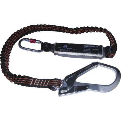 DeltaPlus AN235200CD Energy Absorber with Elastic Strap 2 M + 1 AM002 + 1 AM022