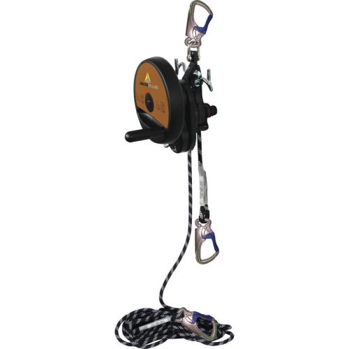 DeltaPlus RescueHub TC063-Descender,Rescue and Lifting Equipment with Hand Wheel 