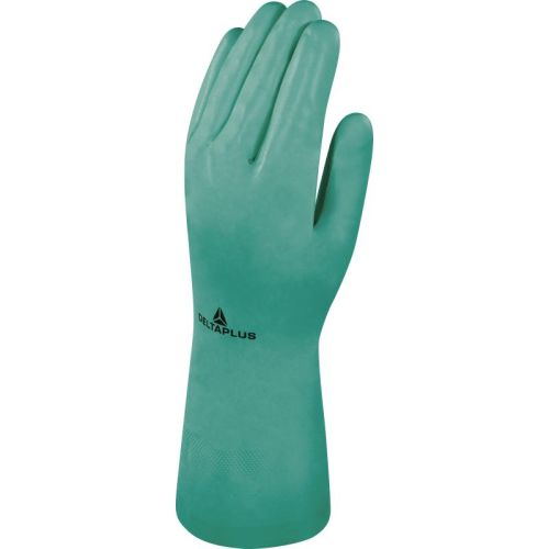 DeltaPlus Nitrex VE801 Polyester Knitted Glove - Nitrile Coating On Palm Fingers And Half Back