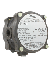 1950-5-2F Explosion-Proof Differential Pressure Switch