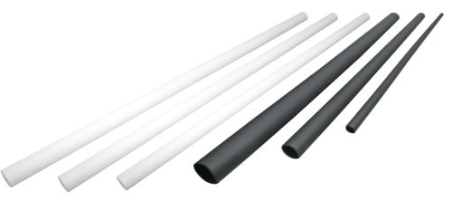 RTC_50,8-25,4-C/1  Thin wall heat shrinkable tubing (black) 10 pcs/pa