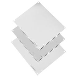 Hoffman Panels for Junction Boxes, Size 2.88 x 2.88 .31in, 0.31in (Zinc, Steel) - A4P4G