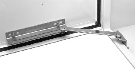 Hoffman Large Enclosure Door Stop Kit (Zinc, Steel) - ALGDSTOP2E