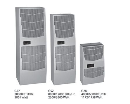 HOFFMAN G280416G050 INDOOR MODEL SIDE MOUNT ENCLOSURE/COOLING/SPECTRACOOL A/C 115V 1260W