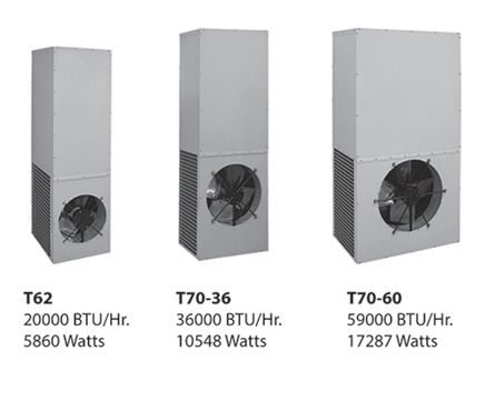 HOFFMAN T706046G400 AIR CON OUTDOOR MODEL WITHOUT HEAT PKG. 460V 1PHS 13KW