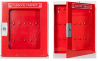 PADLOCK CABINET - 21 Locks Capacity CABP‐STLR‐21‐CF