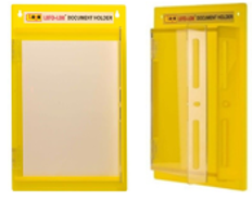 Document Holder - with Clear Door and 
Group Locking facilit DH‐ACY‐YELLOW