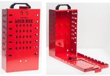 Group Lock Box - Steel Powder coated.
12 Built-in Keys Hanger GLB‐WHMST‐R