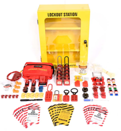 ELECTRICAL LOTO KIT STEEL CABINET - MEDIUM LOKT-ESC6-401