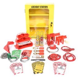 MECHANICAL LOTO KIT STEEL CABINET - MEDIUM  LOKT-MSC6-402