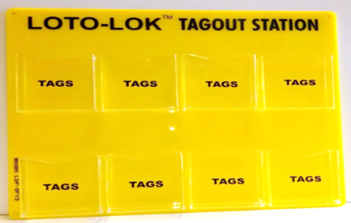 Tagout Station - 8 pockets. LS‐8PTS