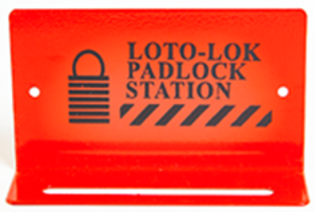 Padlock Station - Wall mounted.
6 Locks Capacity. PS‐HANG6