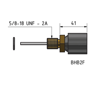 MacArtney BHB4FTI ** Battery 4 contact female