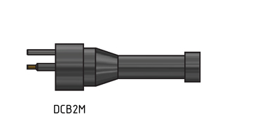 MacArtney DCB2M Battery 2 contact male