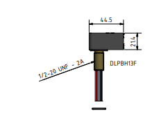 MacArtney DLPBH13F Low profile data & power 13