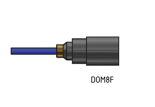 MacArtney DOM8F Data 8 contact female