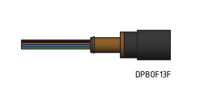 MacArtney DPBOF13FTI w/1m Cat5e Data & power 13 contact female