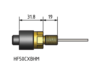 MacArtney HF50CXBHMTI HF 50 Ohm coax male