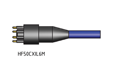 MacArtney HF50CXIL6M HF 50 Ohm coax & power male