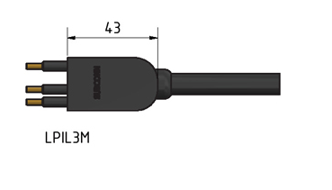 MacArtney LPIL4M LP inline male