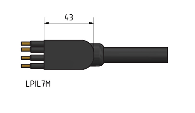 MacArtney LPIL7M LP inline male