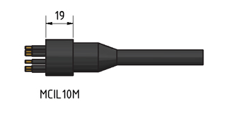 MacArtney MCIL16M Micro inline male