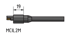 MacArtney MCIL8M Micro inline male