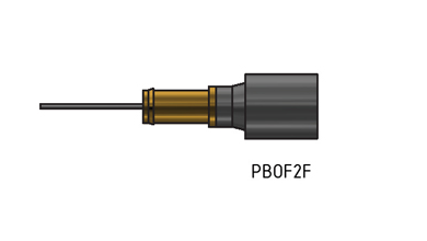 MacArtney PBOF5F Brass PBOF connectors female