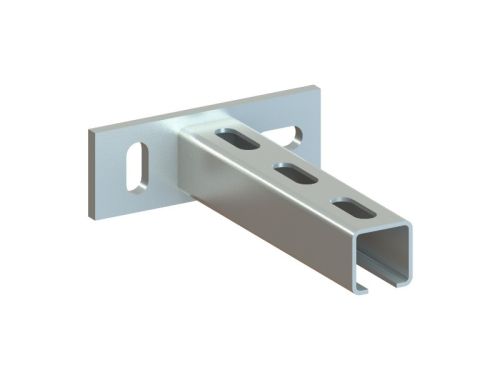 NICZUK Cantilever arm A2,0 (30x30x2,0 mm) turned at 90° length 250 mm