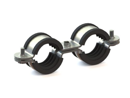 NICZUK Double pipe clamp with lining 1” SKR (31-34)