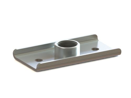 NICZUK Fixed point plate PSPM 1 1/4" fire zinc-plating