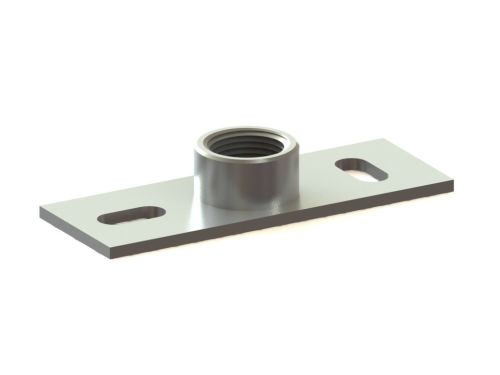 NICZUK Fixed point plate PSST M20 fire zinc-plating