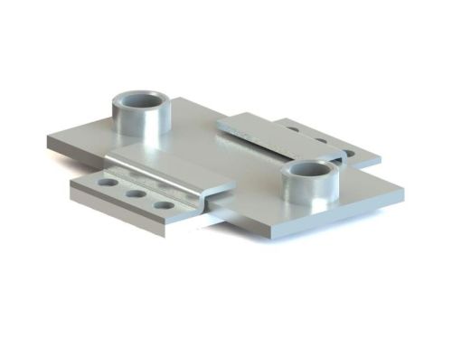 NICZUK HEAVYWEIGHT SLIDING SUPPORT with two connections M20