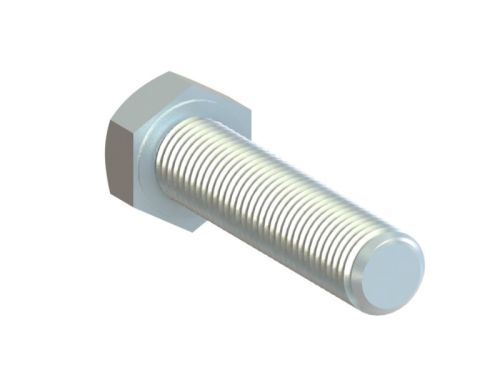 NICZUK Hexagonal bolt with full thread M12x30 stainless