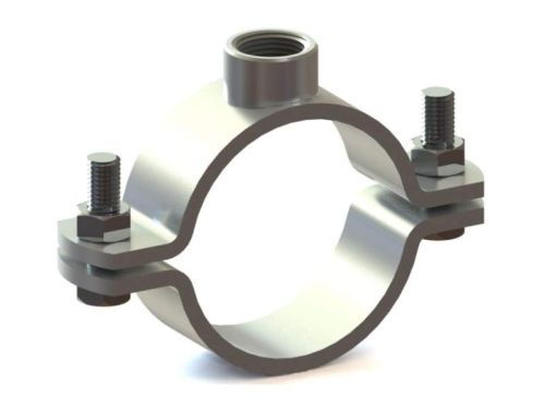 NICZUK Massive fixed point pipe clamp PST 20 with connection 1/2" (25-27)