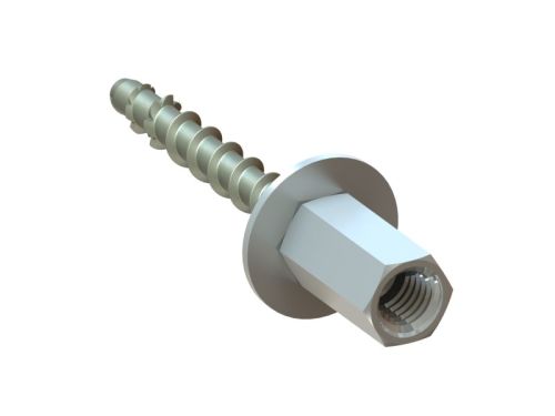 NICZUK Screw for concrete 6x55 with internal thread M8/M10