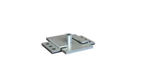 NICZUK Sliding support with one connection M20 fire zinc-plating