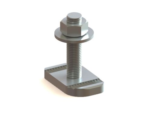 NICZUK Tee-Bolt Assembly with serrated nut M10 for channels type MB,ME