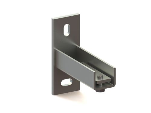 NICZUK Wall Plate for channels type MG, MF, MH stainless