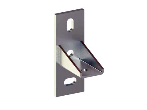 NICZUK Wall Plate for channels type A, C stainless