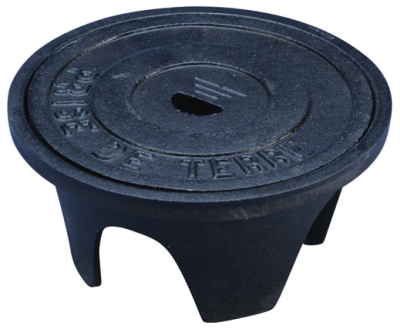 103480 nVent Erico Inspection Housing, Cast Iron,  90 mm, 190 mm diameter