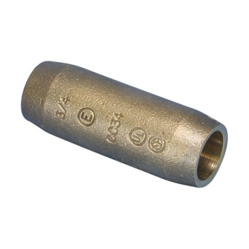 CC34158020 nVent Erico Compression Coupler for Copper-Bonded Earth Rod, Pointed, Silicon Bronze, 19.05 mm diameter