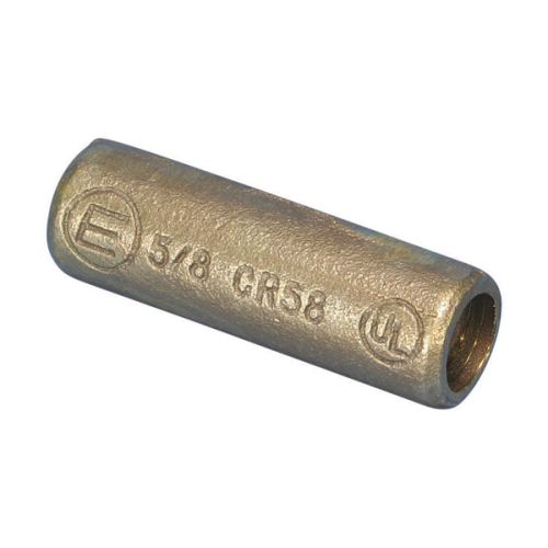 CR58158040 nVent Erico Threaded Coupler for Copper-Bonded Earth Rod, Sectional, Bronze, 15.875 mm diameter