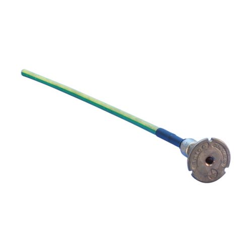 DB10C70500 nVent Erico Earthbridge DB, One Stud, Insulated Cable, Straight, 70 mm², 500 mm