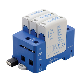 DT248030R NVENT ERICO DT2 DIN RAIL SURGE PROTECTION CLASS II, 3+0 MODE 480V