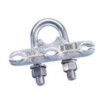 GC065TH NVENT ERICO GROUND ROD CLAMP, U-BOLT, THREE CONDUCTORS